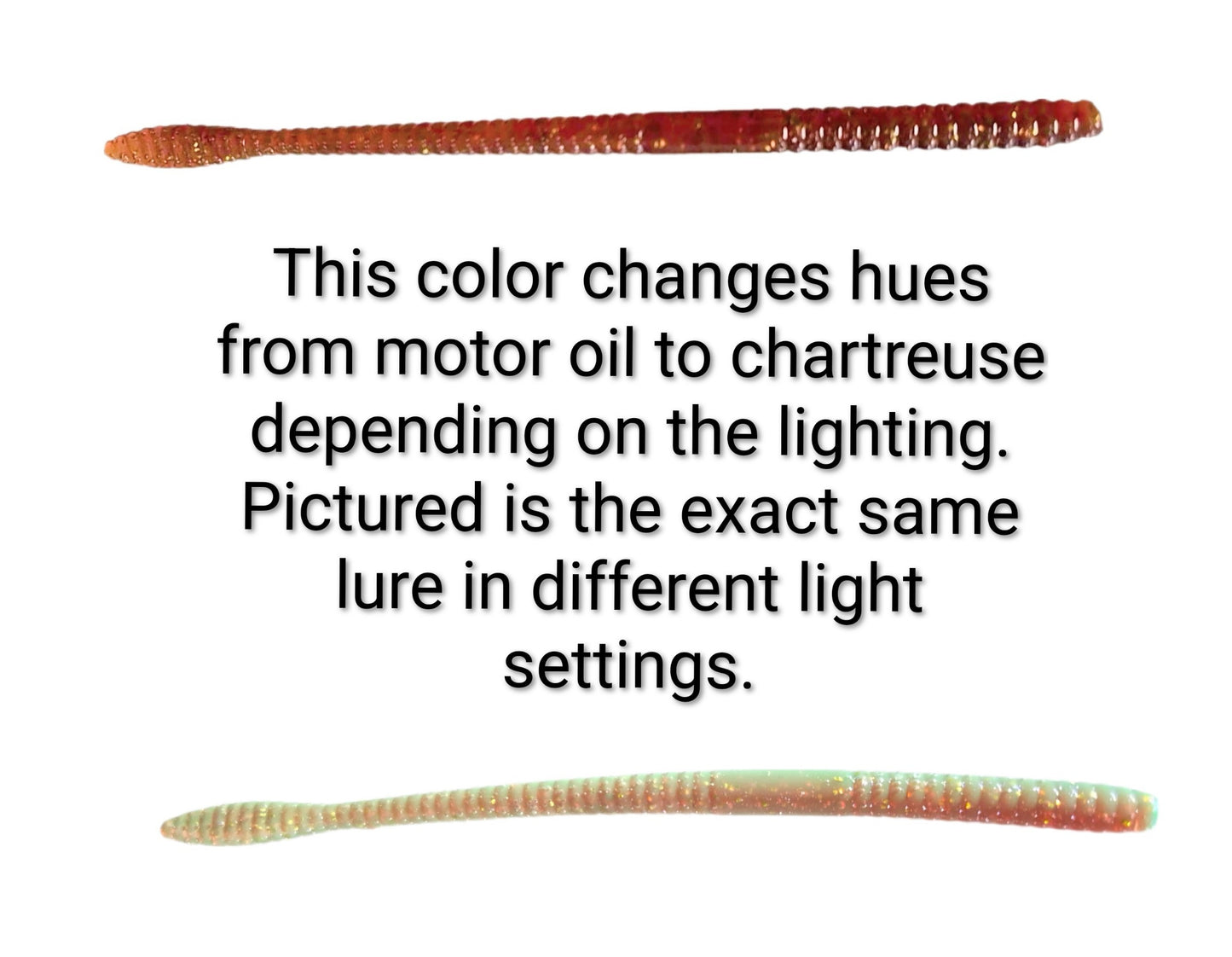 6.25" Trick Worm - 10 Pack